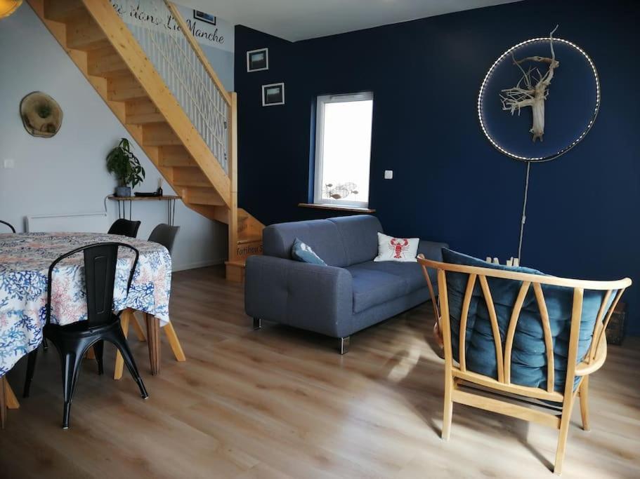 Les Ganivelles, Maison A 350 M De La Plage Bretteville-sur-Ay Extérieur photo